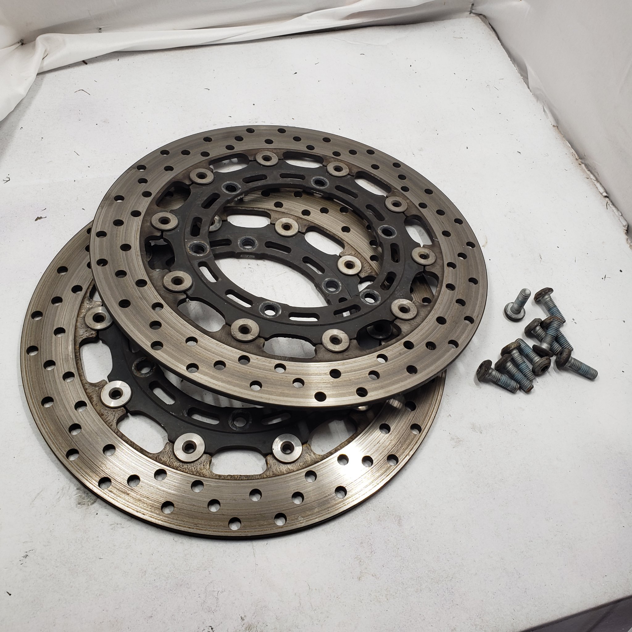 2001 YAMAHA YZF600R FRONT BRAKE ROTORS OEM 4SV-2581T-01-00