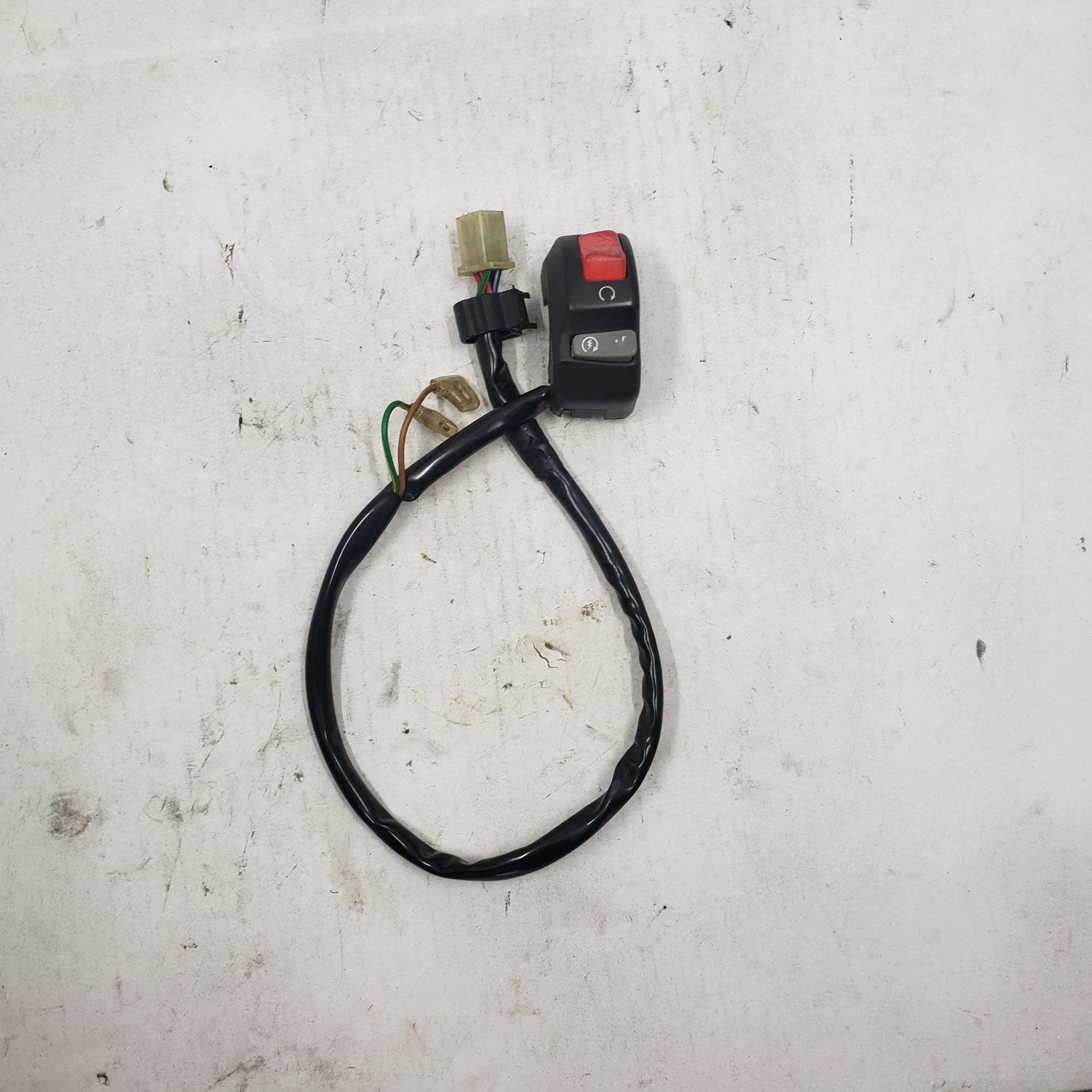 2001 YAMAHA YZF600R RIGHT HANDLEBAR START KILL SWITCH 4WN-83975-00-00