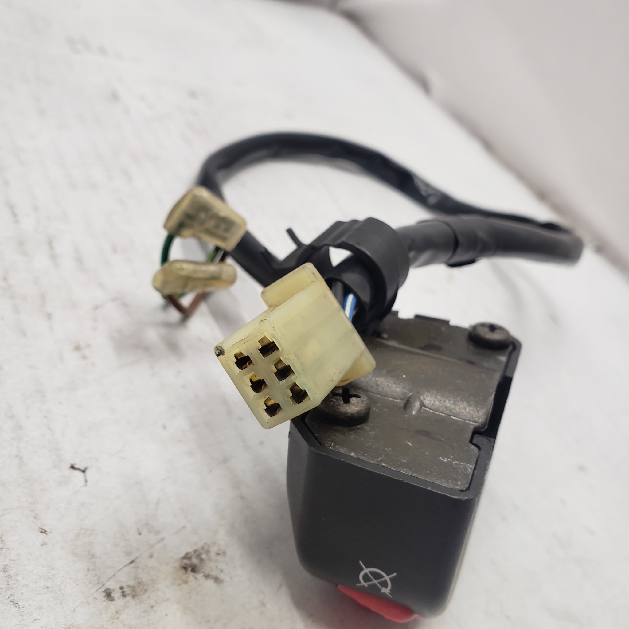 2001 YAMAHA YZF600R RIGHT HANDLEBAR START KILL SWITCH 4WN-83975-00-00