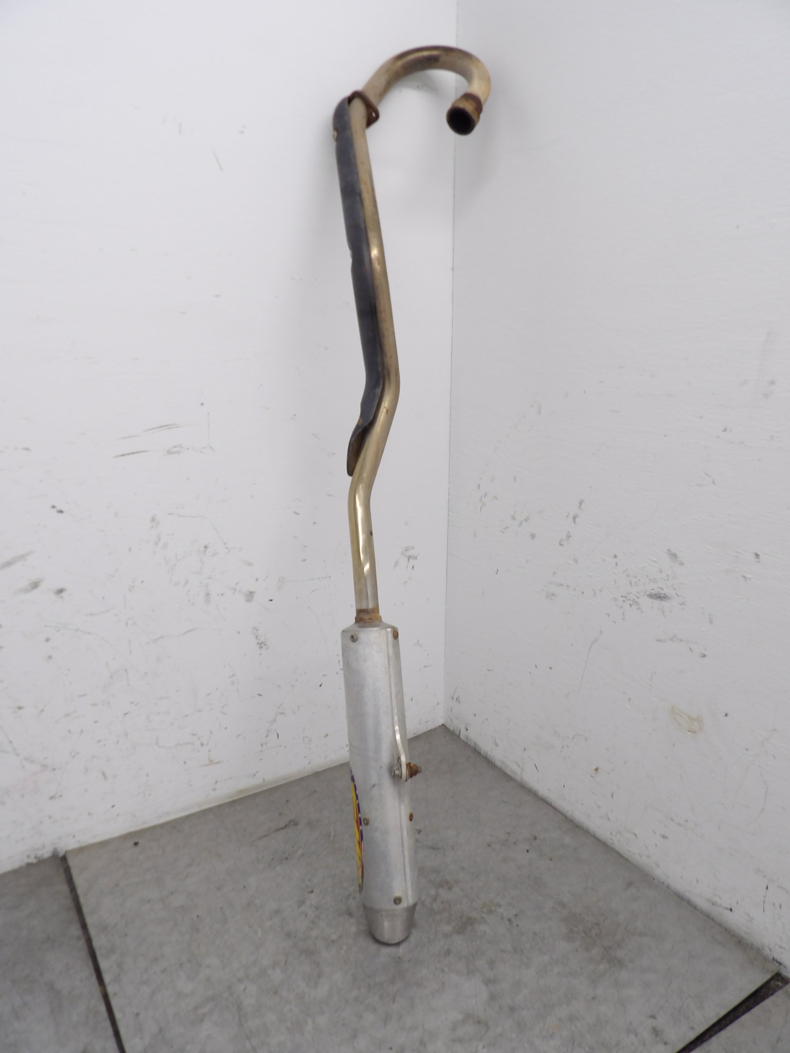 2008 Yamaha TTR125E FMF Exhaust System Pipe Muffler Silencer 1B2-E4711-20-00
