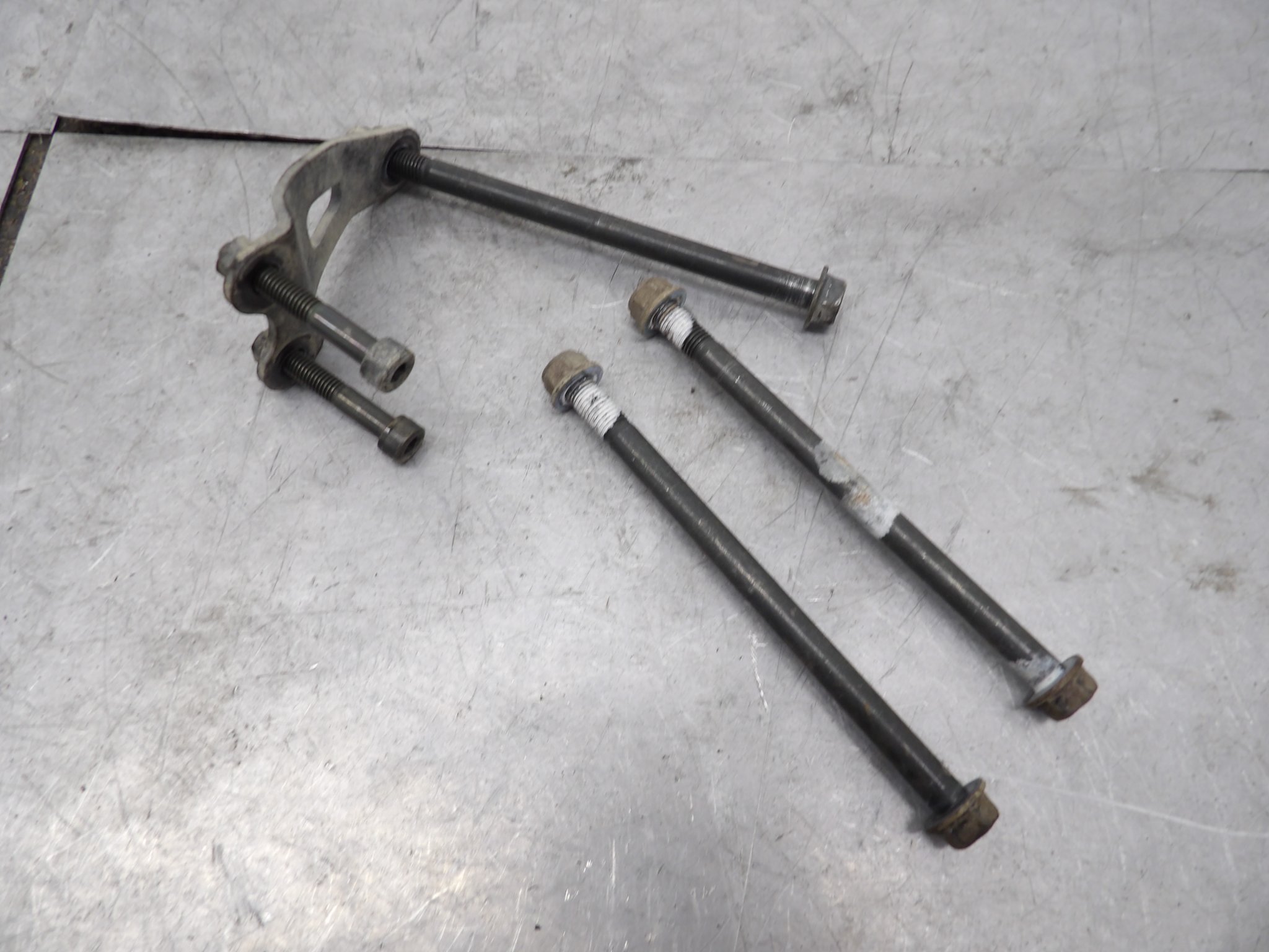2004 Suzuki Quadsport Z250 LTZ250 Engine Motor Mount Brackets & Bolts